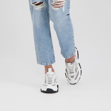 Steve Madden Possession Sneaker SILVER/WHITE Sneakers All Products