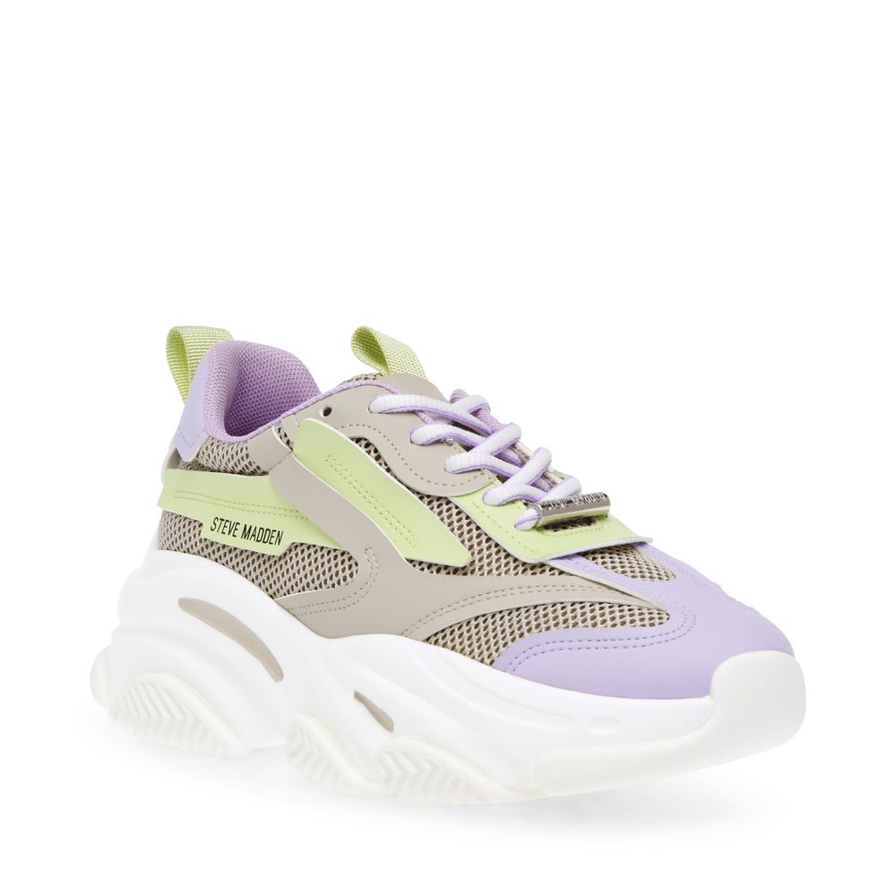 Steve Madden Possession Sneaker LILAC MULTI Sneakers All Products