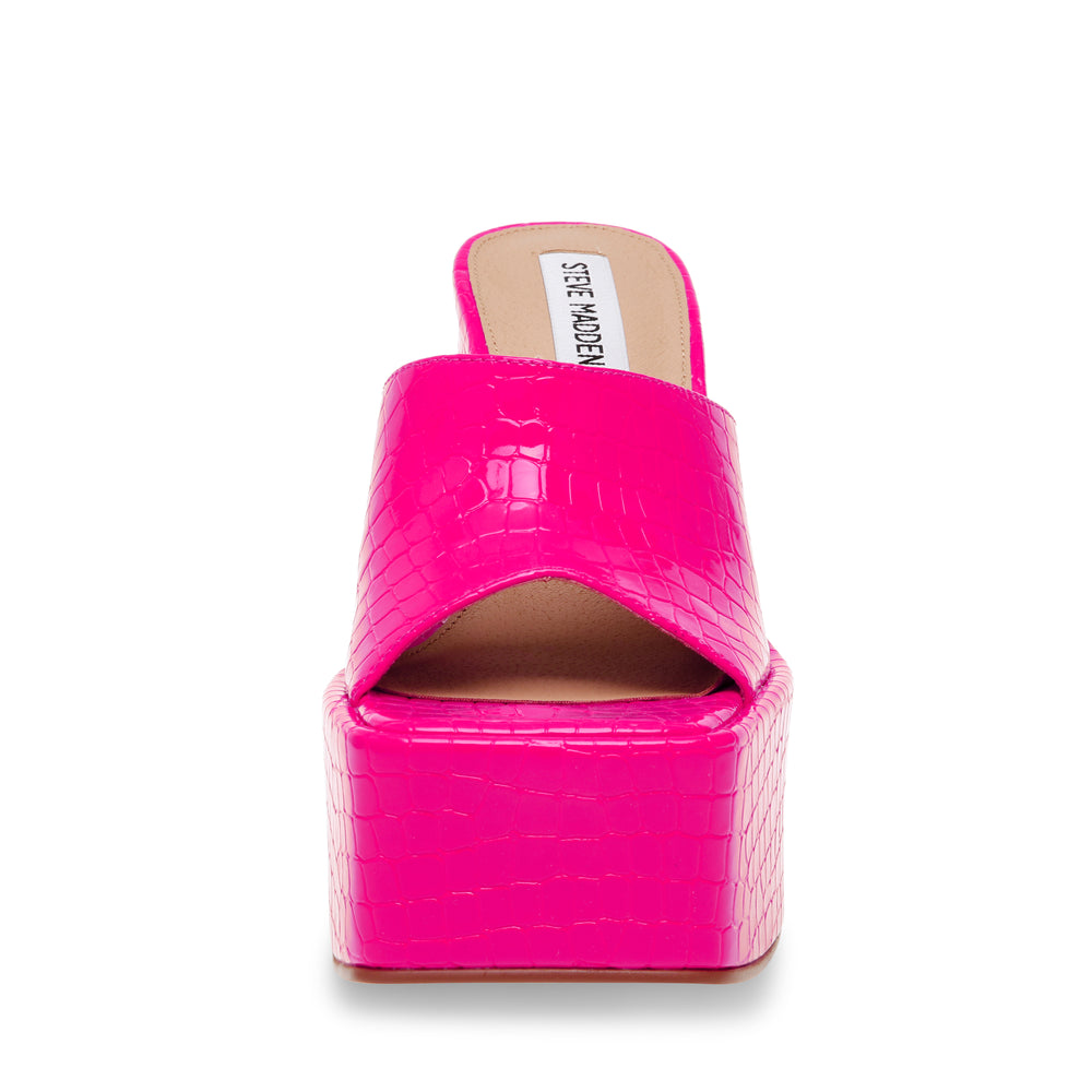 Steve Madden Trixie Sandal PINK CROCO Sandals All Products