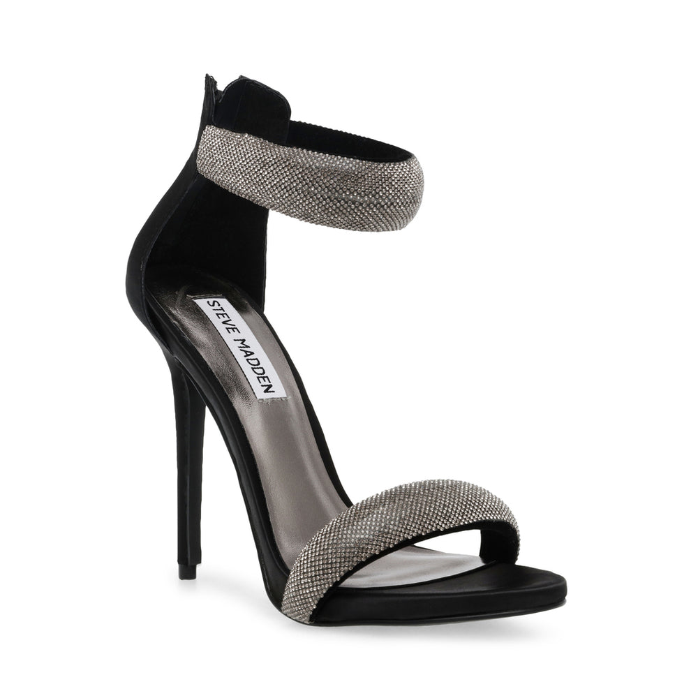 Steve Madden Makenna Sandal BLACK PEWTER Sandals Women's | Heels