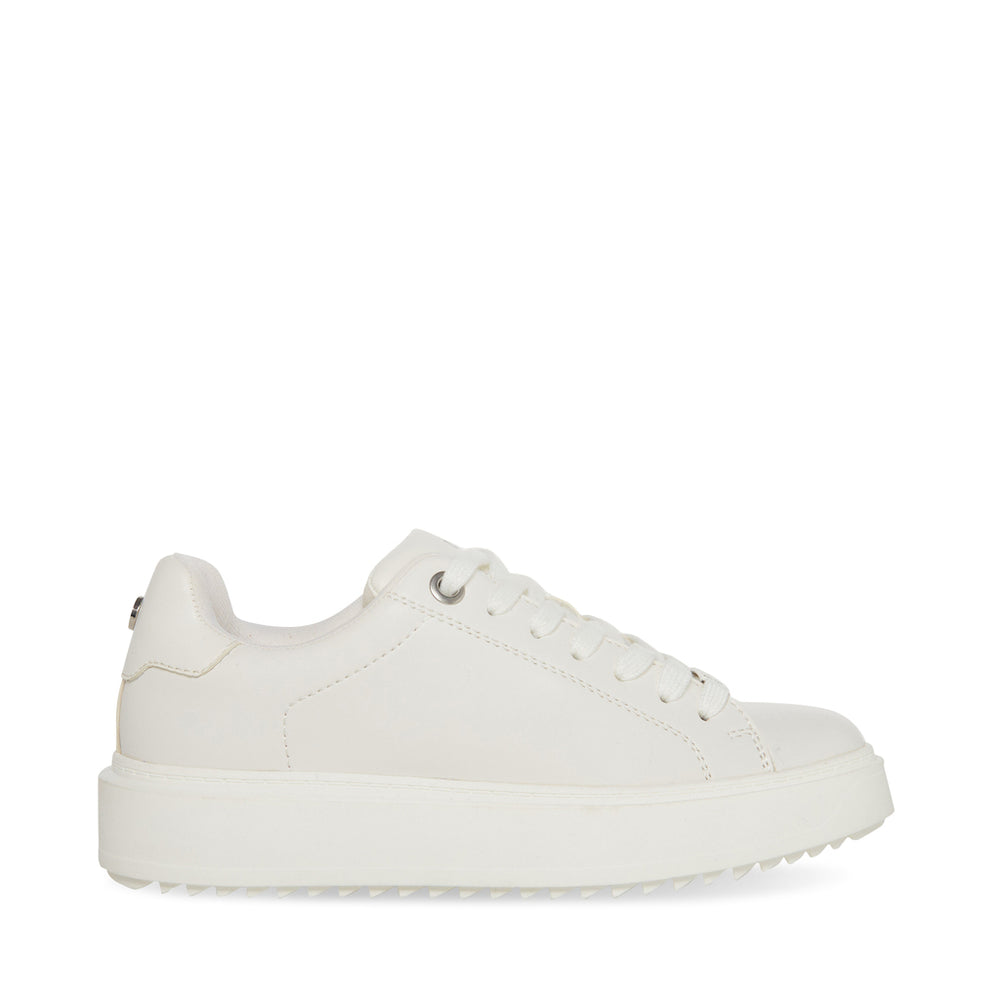 Steve Madden Catcher Sneaker WHITE Sneakers All Products