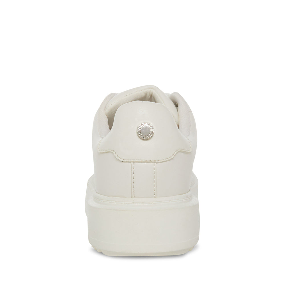 Steve Madden Catcher Sneaker WHITE Sneakers All Products