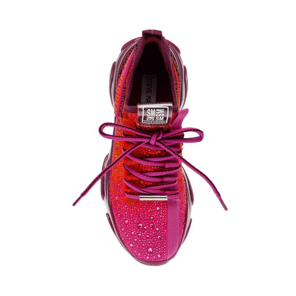 Steve Madden Mistica Sneaker RUBY/FUS Sneakers All Products