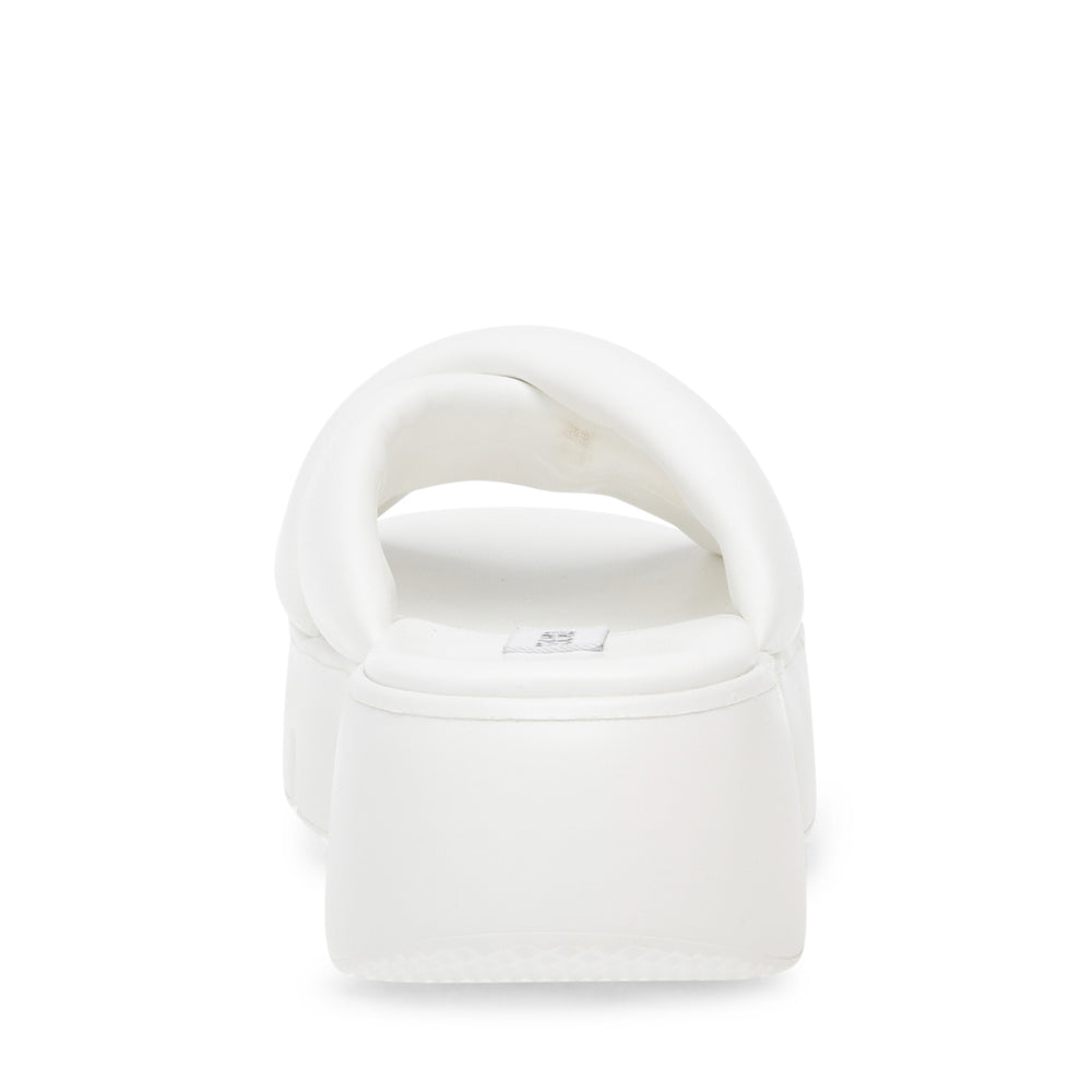 Steve Madden Broadcast Sandal WHITE Sandals All Products