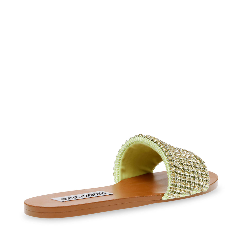 Steve Madden Heather Sandal LIME Sandals All Products