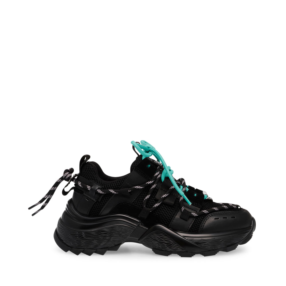 Steve Madden Tazmania Sneaker BLACK/TEAL Sneakers All Products