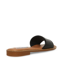 Steve Madden Sandra Sandal BLACK LEATHER Sandals All Products