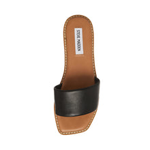 Steve Madden Sandra Sandal BLACK LEATHER Sandals All Products