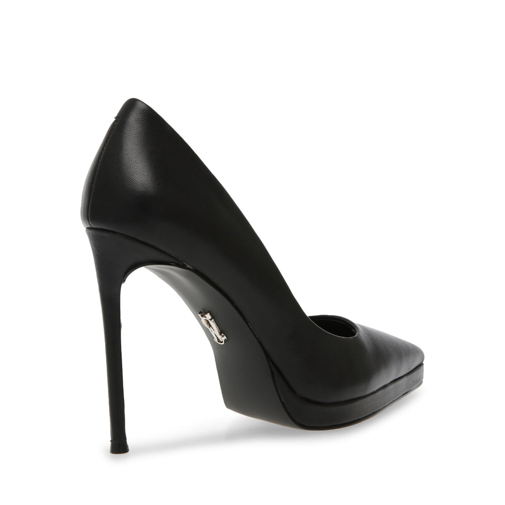Steve Madden Klassy Pump BLACK LEATHER Pumps All Products
