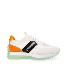 Steve Madden Lineage Sneaker WHITE/GREEN Sneakers All Products