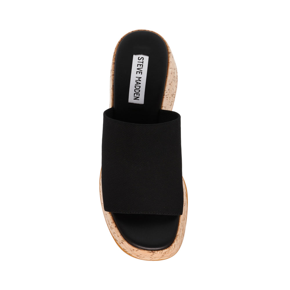 Steve Madden Live wire Sandal BLACK Sandals All Products