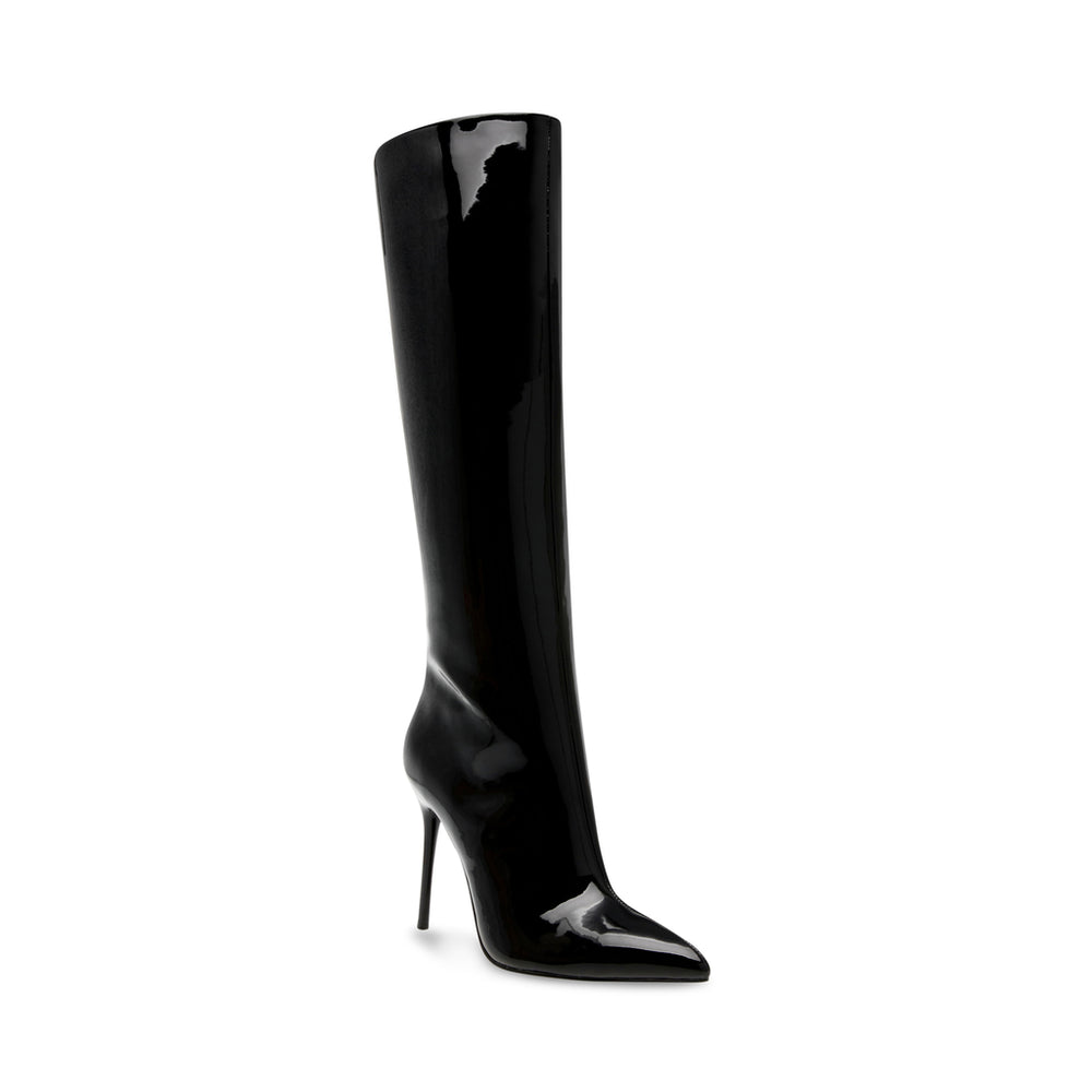 Steve Madden Lovable Boot BLACK PATENT Boots All Products