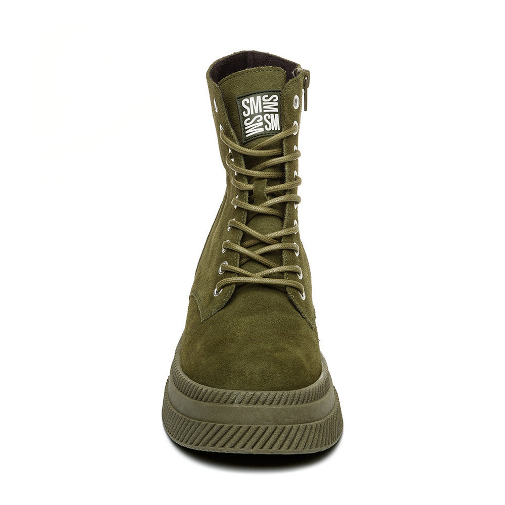 Steve Madden Gaja Bootie OLIVE SUEDE Ankle boots All Products