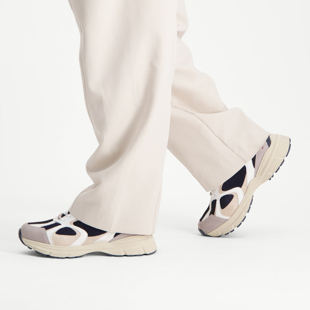 Steve Madden Men Prins Sneaker WHITE MULTI Sneakers All Products