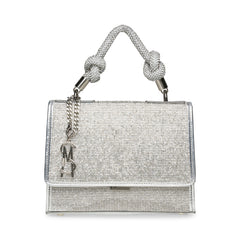 Bknotted Crossbody bag SILVER