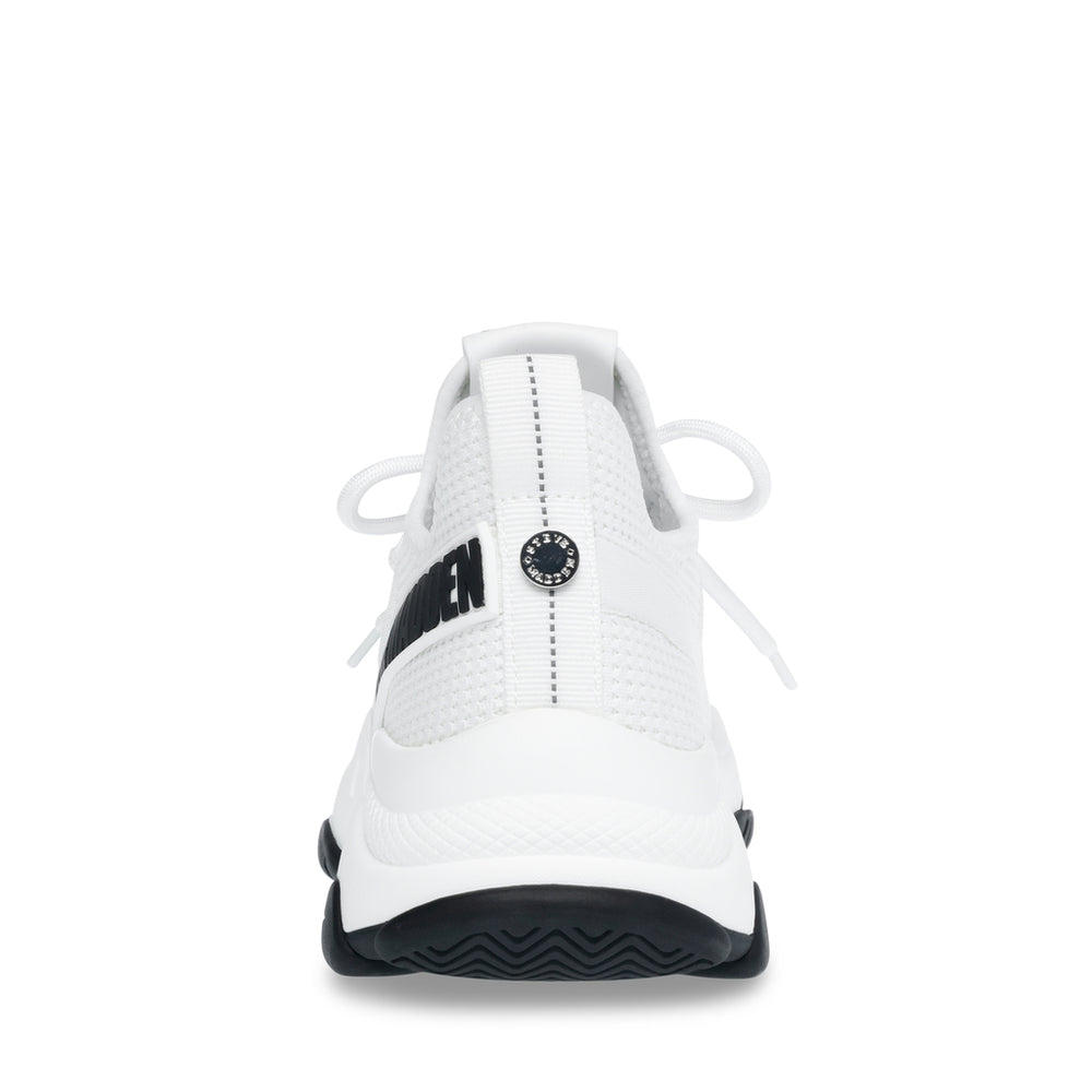 Steve Madden Mac-E Sneaker WHITE/BLACK Sneakers All Products