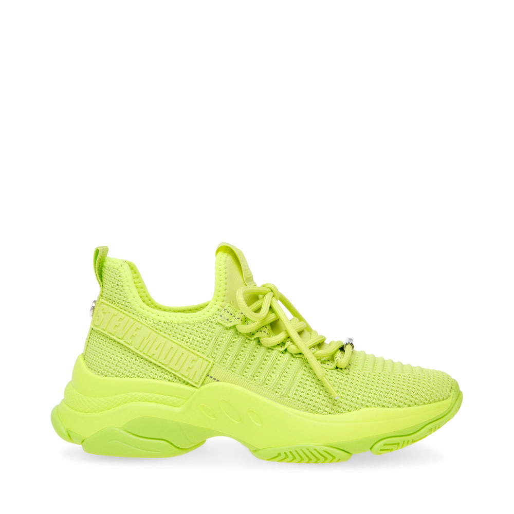 Steve Madden Mac-E Sneaker NEON LIME Sneakers All Products