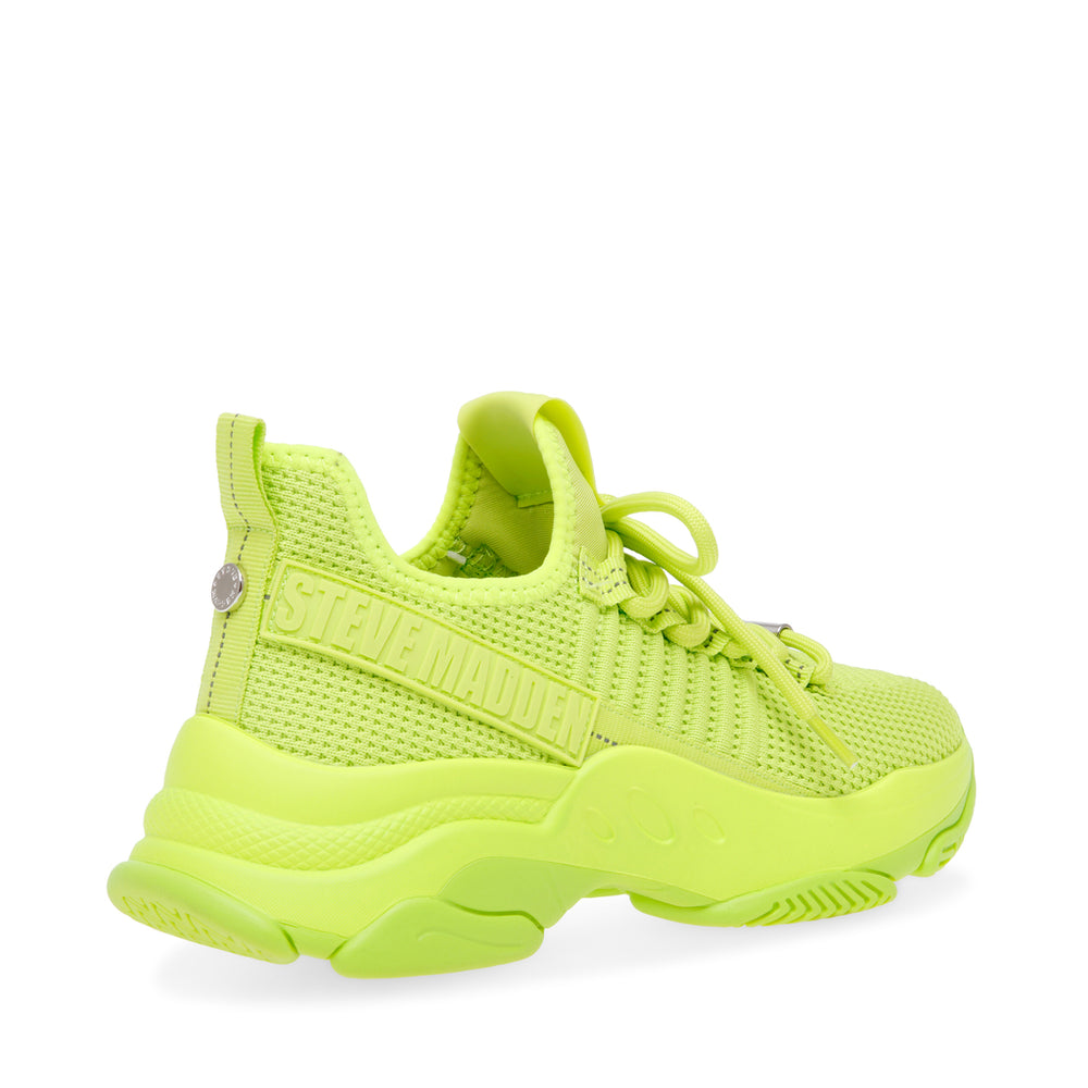 Steve Madden Mac-E Sneaker NEON LIME Sneakers All Products