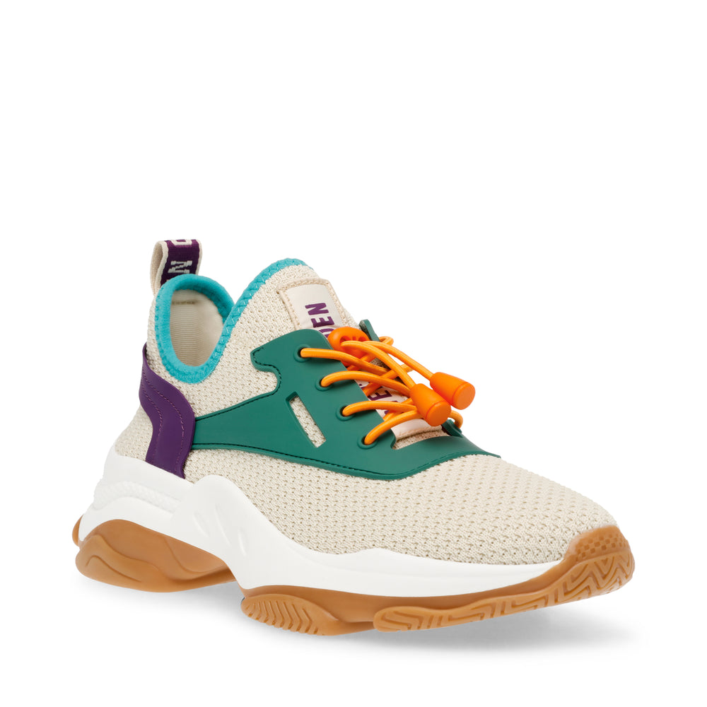 Steve Madden Match-E Sneaker TEAL/CREAM Sneakers All Products