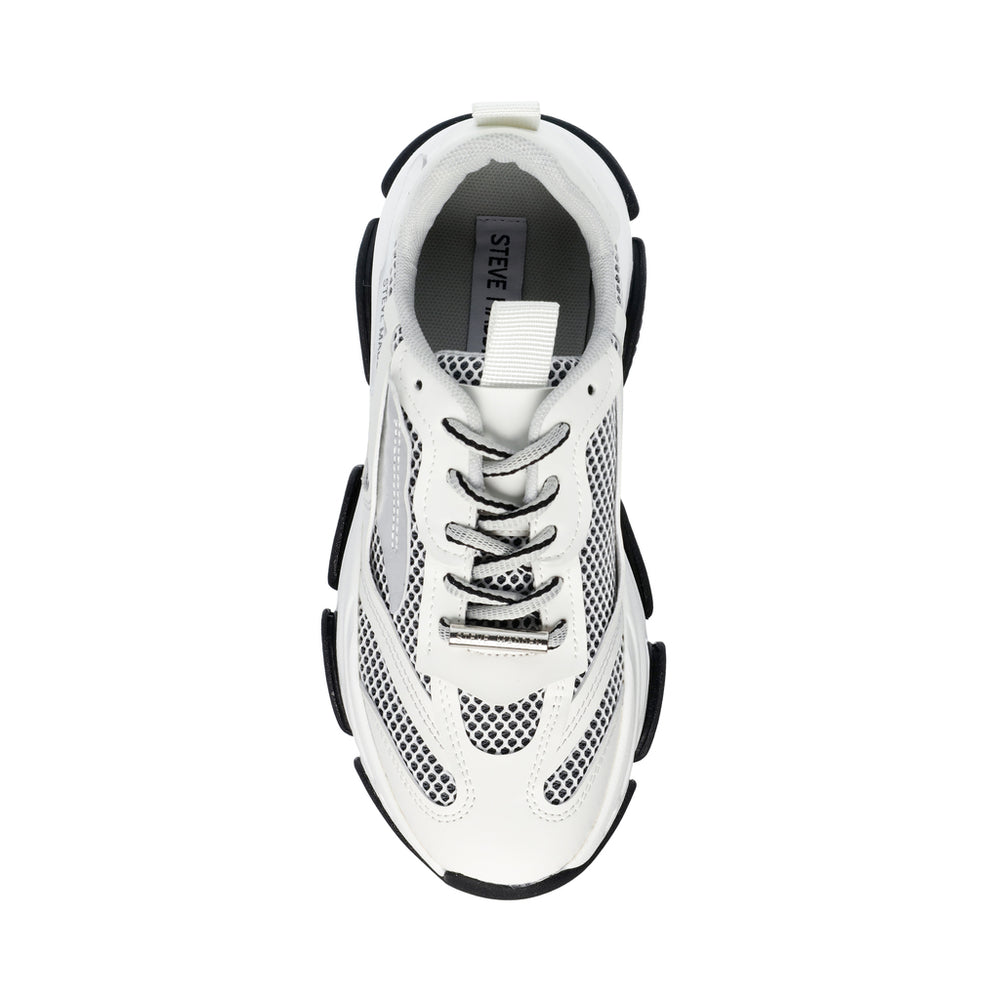Steve Madden Possession-E Sneaker SILVER/WHITE Sneakers 90's Nostalgia
