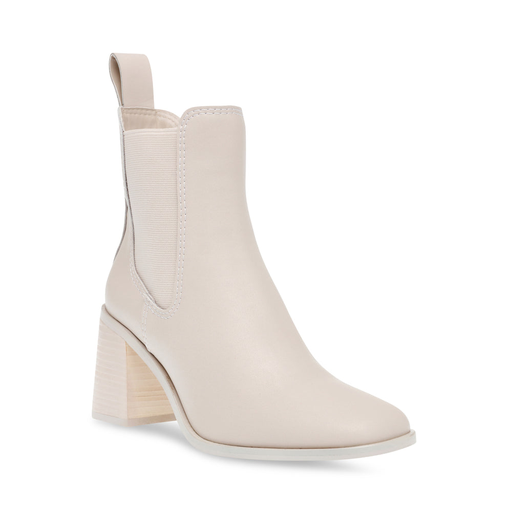 Steve Madden Achiever Bootie BONE ACTION LEATHER Ankle boots All Products