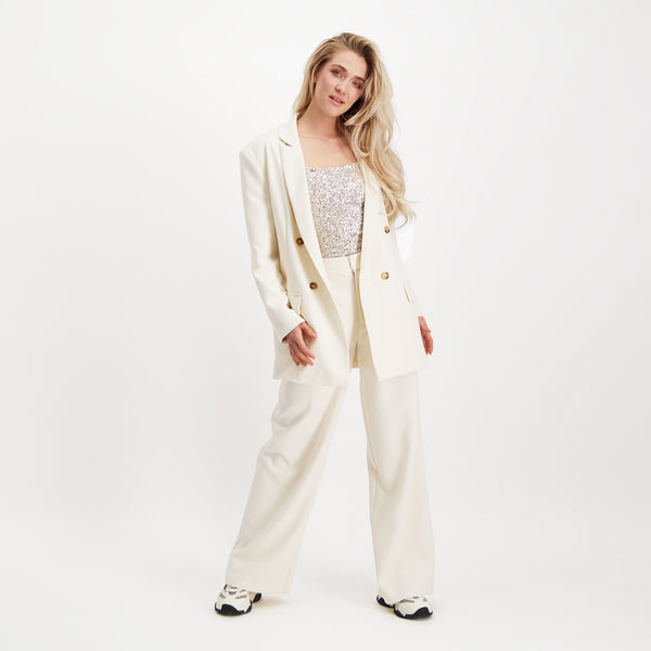 Isabella Blazer PRISTINE IVORY