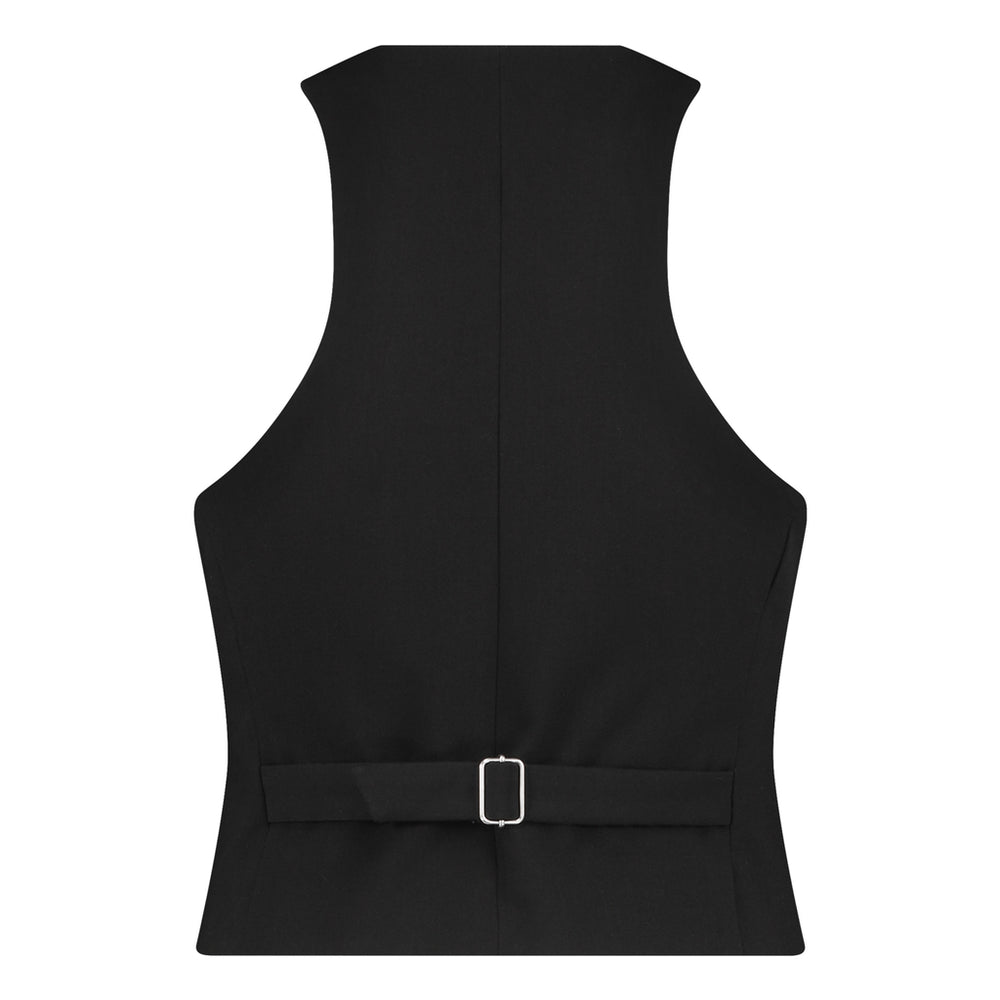 Steve Madden Apparel Isabella Vest BLACK Tops All Products