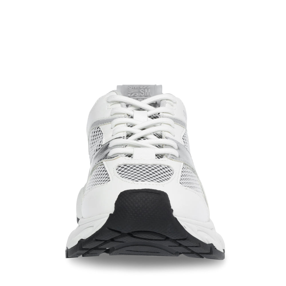 Steve Madden Standout Sneaker WHITE/SIL Sneakers All Products