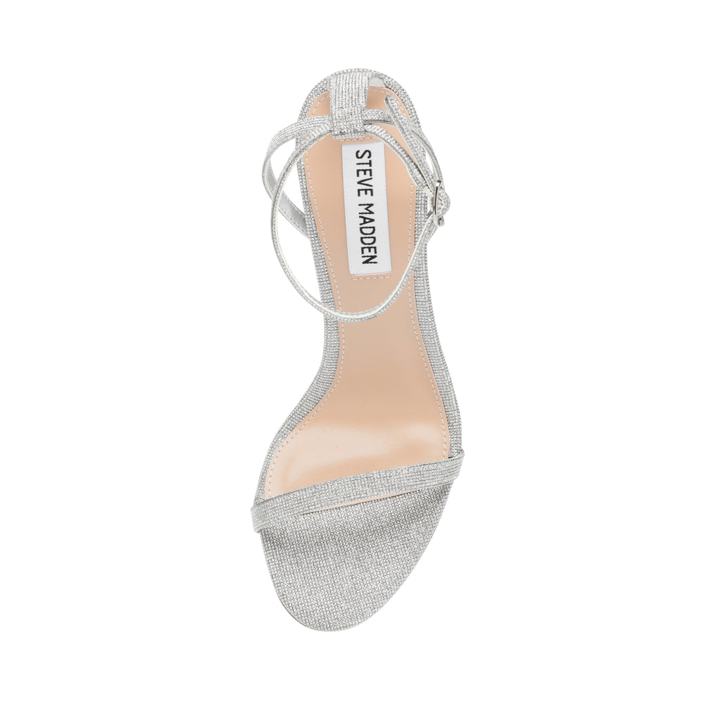 Steve Madden Janet+ Sandal SILVER Sandals All Products
